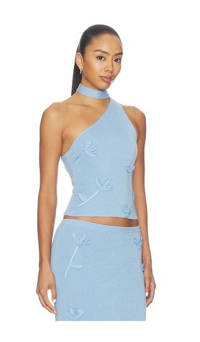 Kaidyn One Shoulder Flower Embroidered Top en . Taille XXS. Also en XS, S, M, L, XL - MAJORELLE - Modalova