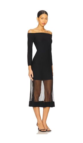 ROBE MIDI EN MAILLE TRANSPARENTE OTS en . Taille P. Also en S - MILLY - Modalova