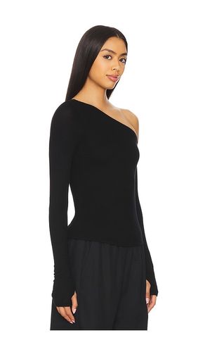 Magdaleno Long Sleeve Asymmetrical Fitted Cold Shoulder Top en . Taille L. Also en M, S, XL, XS - Michael Lauren - Modalova
