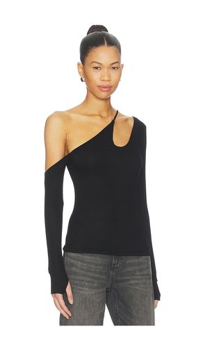 HAUT ASYMÉTRIQUE À MANCHES LONGUES USHER en . Taille M. Also en S, XS - Michael Lauren - Modalova