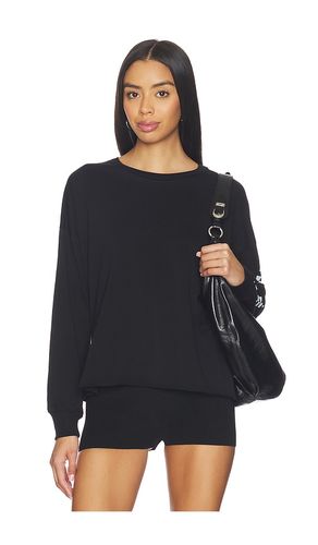 Keegan Longsleeve Drop Shoulder Crop Tee en . Taille S. Also en XS - Michael Lauren - Modalova