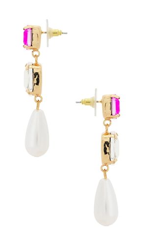 BOUCLES D'OREILLES PENDANTES ALEXIS en - petit moments - Modalova