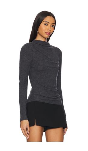 TOP DRAPÉ COL MONTANT JOELLE en . Taille L. Also en - Rails - Modalova