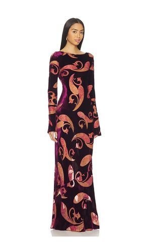 ROBE EN VELOURS IONA en . Taille S. Also en XS, M, XL - retrofete - Modalova