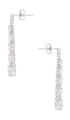 BOUCLES D'OREILLES TENNIS GRADUATED en - SHASHI - Modalova