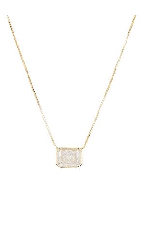 COLLIER EMERALD CUT BEZEL en - SHASHI - Modalova