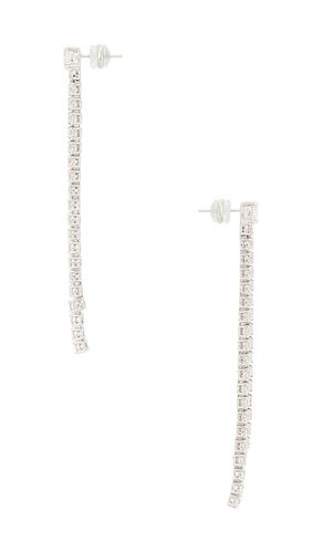 BOUCLES D'OREILLES PENDANTES SOLITAIRE en - SHASHI - Modalova