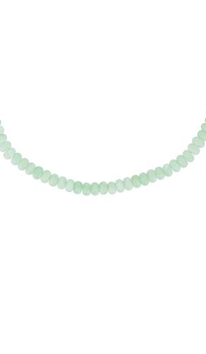 COLLIER AVEC PERLES VERT en - SHASHI - Modalova