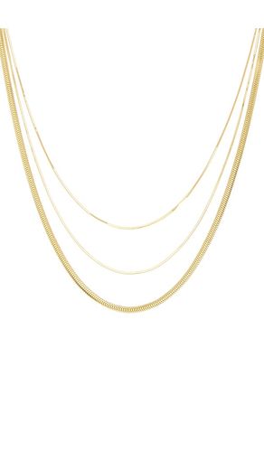 COLLIER À PLUSIEURS RANGS LENOX en - SHASHI - Modalova