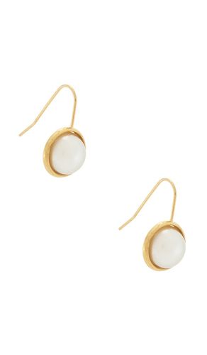 BOUCLES D'OREILLES PENDANTES BEZEL en - SHASHI - Modalova