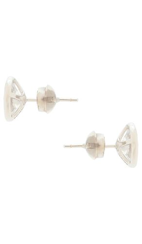 CLOUS D'OREILLES OVAL en - SHASHI - Modalova