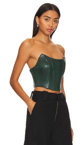 Tawny Faux Suede Top en . Taille S. Also en XS - superdown - Modalova