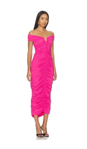 ROBE FRONCÉE AVEC ARMATURE V en . Taille L. Also en M, S, XS - Susana Monaco - Modalova