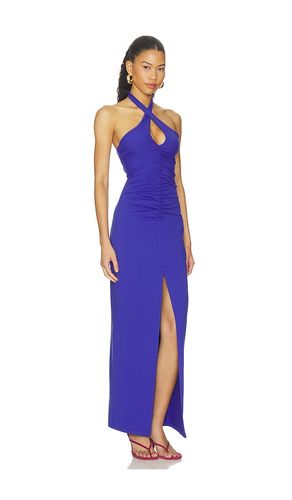 ROBE CROISÉE ET FRONCÉE DEVANT en . Taille L. Also en M, S, XL, XS - Susana Monaco - Modalova