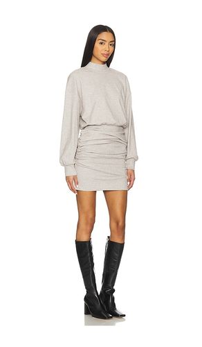 ROBE FRONCÉE EN POLAIRE en . Taille M. Also en S, XS - Susana Monaco - Modalova