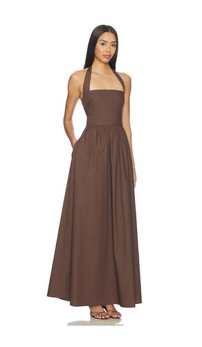 ROBE POPLIN TIE HALTER en . Taille XS. Also en S, M - Susana Monaco - Modalova