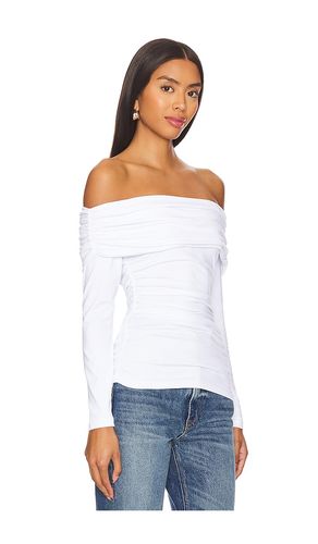 Off The Shoulder Gathered Long Sleeve Top en . Taille S. Also en XL - Susana Monaco - Modalova