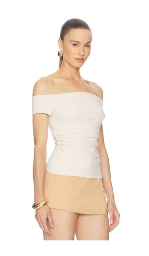 TOP À MANCHES COURTES ÉPAULES DÉNUDÉES en . Taille XS. Also en S, M, L, XL - Susana Monaco - Modalova