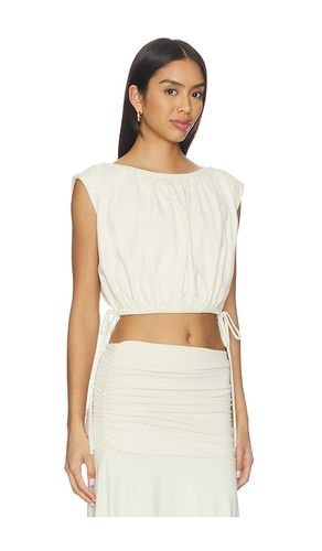 Gathered Side Tie Top en . Taille L. Also en M, S, XS - Susana Monaco - Modalova