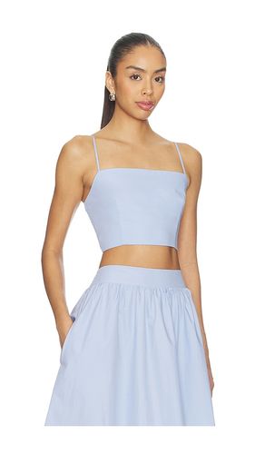 Poplin Smocking Back String Top en . Taille XS. Also en S, M, L, XL - Susana Monaco - Modalova