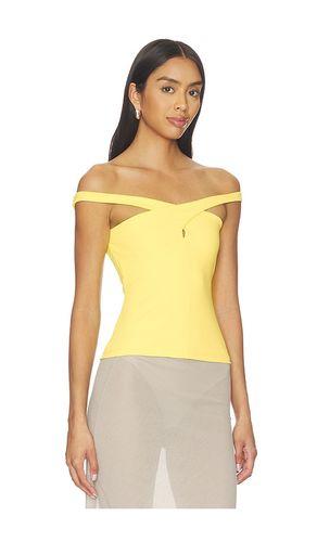 Cross Front Top Off Shoulder Top en . Taille L. Also en M, S, XL, XS - Susana Monaco - Modalova