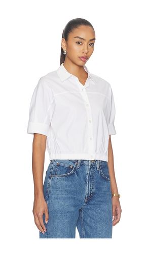 CHEMISE À MANCHES COURTES ÉLASTIQUES en . Taille S. Also en XS, M, L, XL - Theory - Modalova