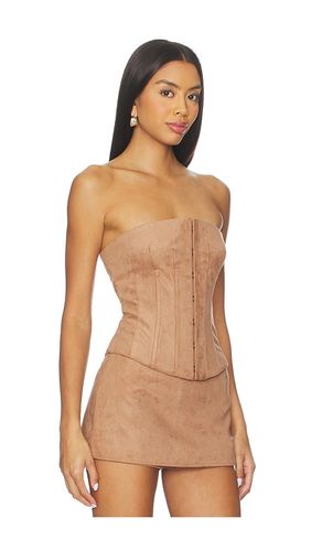 Jolie Faux Suede Top en . Taille L. Also en M, S, XL, XS - Tularosa - Modalova