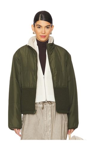 Tasha Reversible Puffer Sherpa Jacket in . Size S, XL - Velvet by Graham & Spencer - Modalova