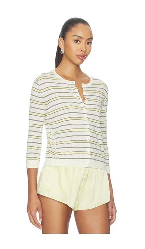 GILET RAYÉ MANCHES 3/4 en . Taille XS. Also en S, M - Vince - Modalova