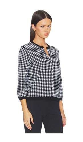 Gingham 3/4 Sleeve Cardi en ,. Taille XS. Also en S, M - Vince - Modalova