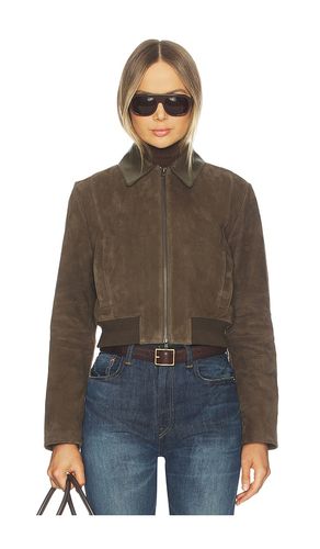 Suede Shrunken Bomber en . Taille M. Also en L - Vince - Modalova
