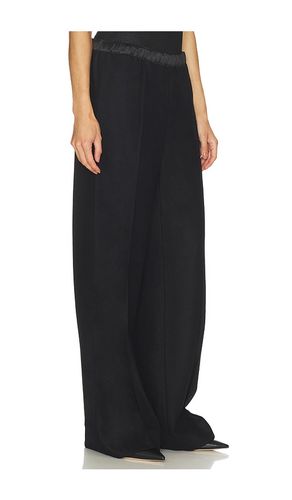 Mid Rise Satin Combo Pull On Pant en . Taille L. Also en S, XS - Vince - Modalova