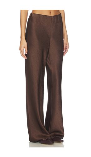 High Waist Fluid Satin Bias Pant en . Taille XS. Also en S, M, L - Vince - Modalova