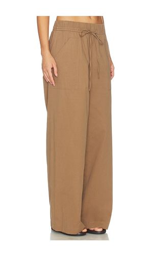 PANTALON EN COTON TAILLE MI-HAUTE À CORDON en . Taille XS. Also en S, M, L - Vince - Modalova
