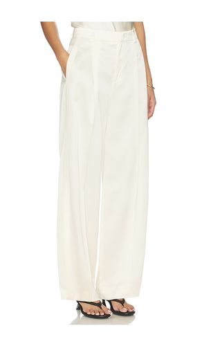PANTALON EN SATIN TAILLE HAUTE en . Taille 0. Also en 10, 2, 4, 6, 8 - Vince - Modalova