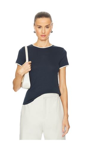 RAS DE COU TIPPED SHORT SLEEVE in . Size XXS - Vince - Modalova