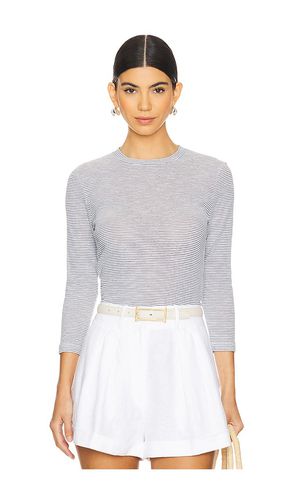 RAS DE COU MICRO STRIPE 3/4 SLEEVE in . Size S, XL, XS, XXS - Vince - Modalova