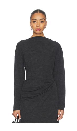 Draped Slash Neck Top en . Taille S. Also en M - Vince - Modalova