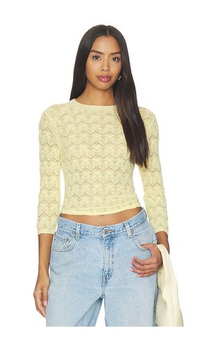 TOPCOL ROND DENTELLE FINE MANCHES 3/4 en . Taille XS. Also en S, M, L - Vince - Modalova