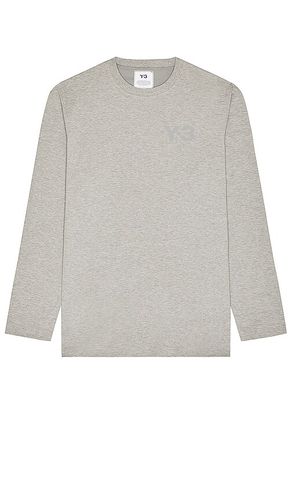 T-shirt longues manches logo poitrine in . Size M, S - Y-3 Yohji Yamamoto - Modalova