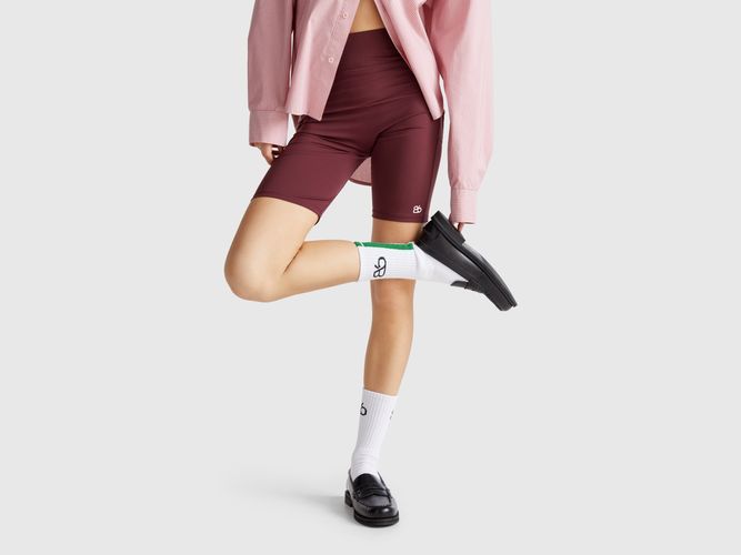 Benetton, Legging De Cyclisme Sportif, taille M, Bordeaux - United Colors of Benetton - Modalova