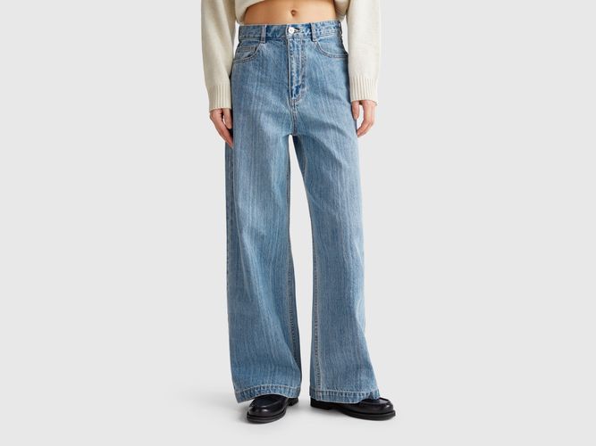 Benetton, Jean Droit, taille M, Bleu Clair - United Colors of Benetton - Modalova
