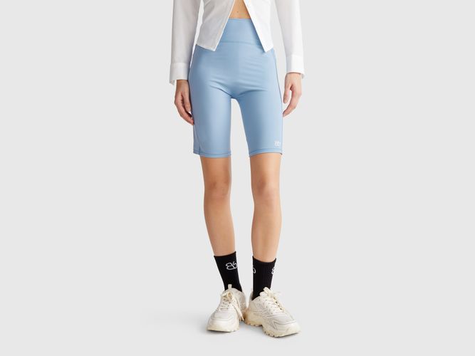 Benetton, Legging De Cyclisme Sportif, taille M, Bleu Ciel - United Colors of Benetton - Modalova