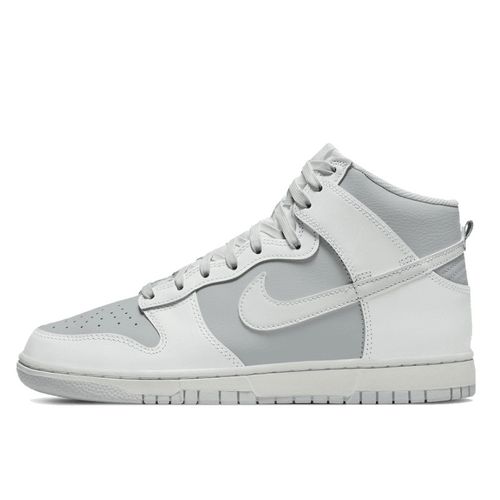 Nike Dunk High Retro Grey White - Nike - Modalova