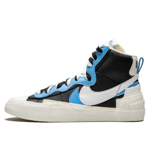 Sacai Blazer High White Black Legend Blue - Nike - Modalova