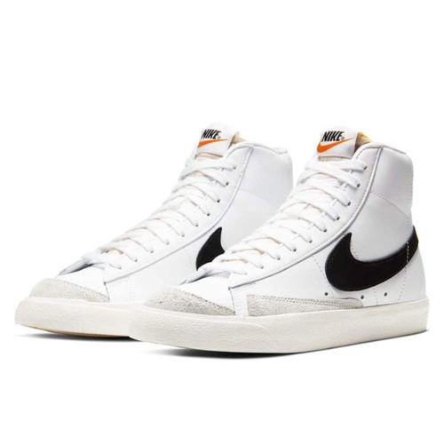 Nike Blazer Mid 77 White Black - Nike - Modalova