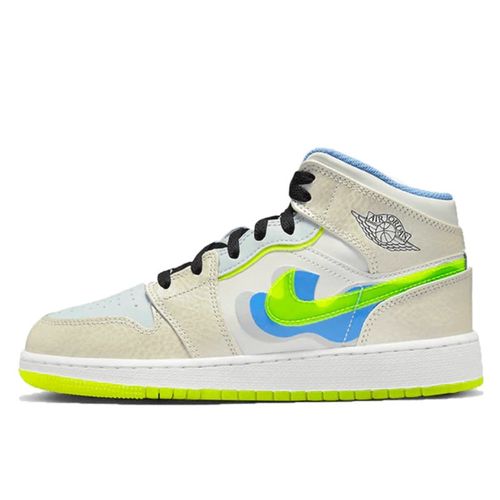 Air Jordan 1 Mid SE Warped Swoosh - Jordan - Modalova