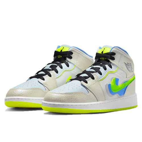 Air Jordan 1 Mid SE Warped Swoosh - Jordan - Modalova