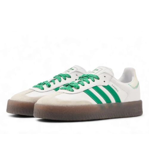 Adidas Sambae Cloud White Green - Adidas - Modalova