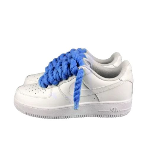 Air Force 1 Custom Lacet Corde Lac Bleu - Nike - Modalova